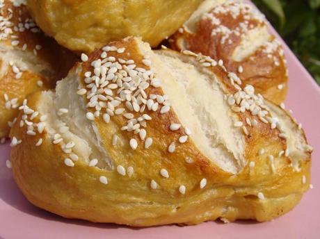 Les Mauricette (petits pains alsaciens pochés)
