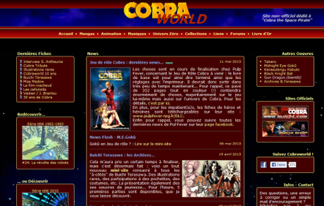 Space Adventure Cobra, le jeu de rôle [Challenge jour 1]