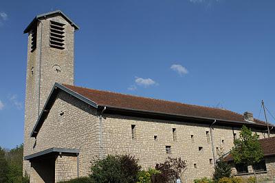 Coq et clocher : Villey-le-Sec (54)