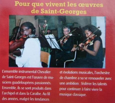 Un jour Chevalier de Saint-Georges ! Un hommage à l’Ensemble Instrumental Chevalier de Saint-Georges !