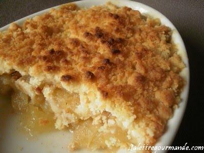 Crumble Pomme Banane et Caramel… comme chez Ronald