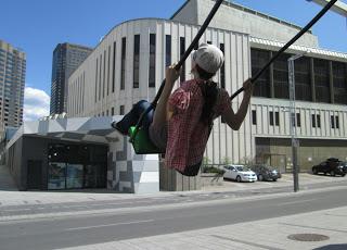 Promenade dans le quartier des spectacles