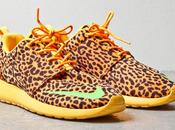 Nike Roshe Orange Leopard