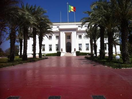 Palais présidentiel à Dakar