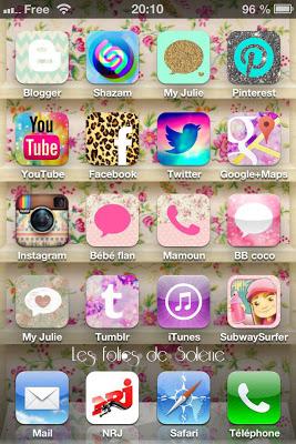 Customiser son iphone/ ipod avec de nouvelles icônes trop jolies.