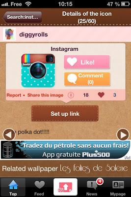 Customiser son iphone/ ipod avec de nouvelles icônes trop jolies.