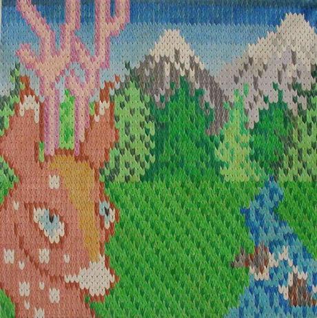 Sculptures du mois n°13 knittedpaintings01