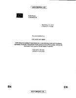 Le projet d’accord de libre-échange transatlantique