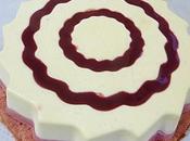 entremets vanille fraises fond biscuits roses pour blog