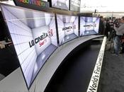 commercialise téléviseur OLED courbe pouces Corée