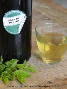 sirop menthe thermomix