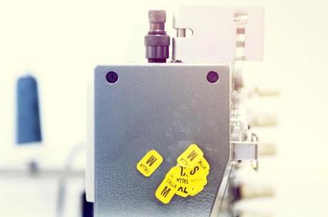 machine à coudre étique de taille fabrique lima