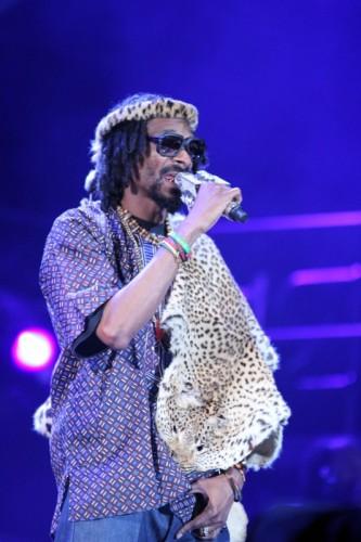 Snoop Lion at the MTV Africa All Stars concert (6)