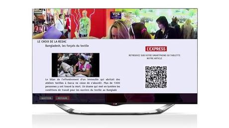 L'Express TV LG Smart TV