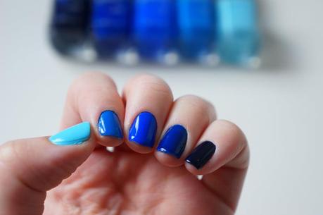 Ombre manucure nails tuto swatch vernis Kiko