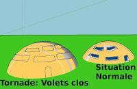 Maisons l'épreuve tornades (suite.