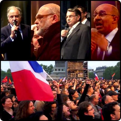 Interventions politique au Concert pour Tous
