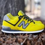 New Balance 574 Windbreaker Yellow