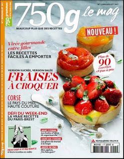 750g le mag : un petit nouveau parmi les magazines culinaires