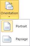 Orientation portrait paysage