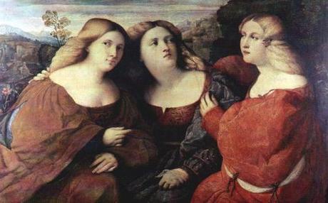 Palma Vecchio, 1515 - Trois soeurs