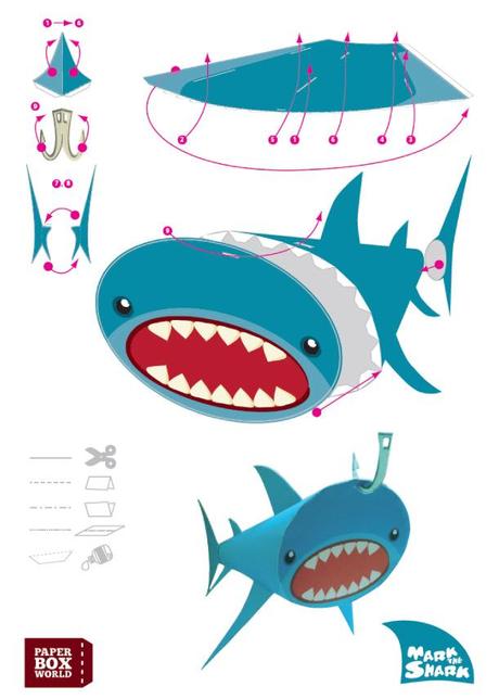 Mark The Skark by PaperBoxWorld