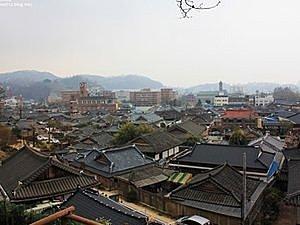 Le village de hanok à Jeonju