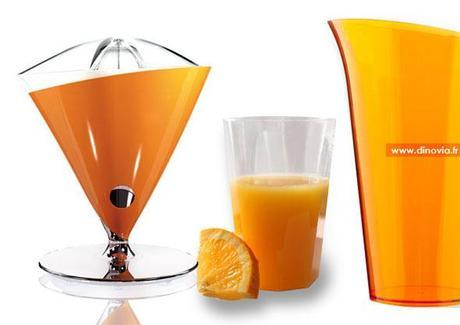 verre orange