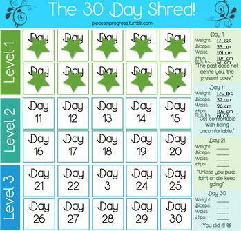 J10 - 30 day shred.