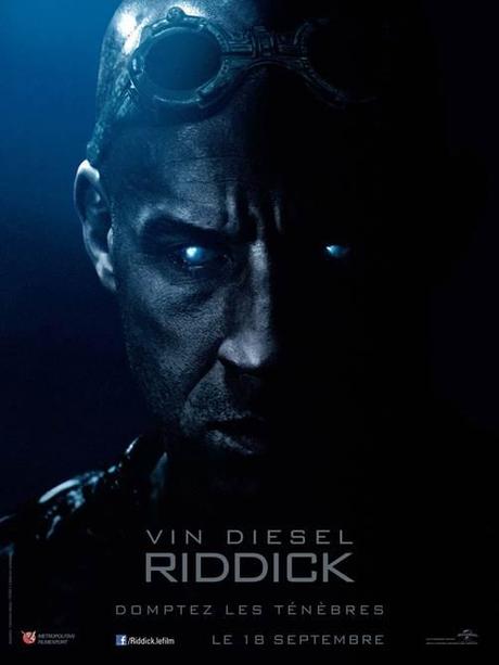 Riddick : découvrez la bande-annonce. Riddick sera de retour au cinéma le 18 septembre !‏
