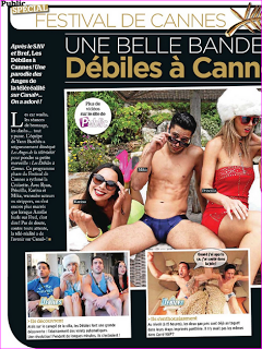Sylvia ex Hollywood girls, joue les Débiles à Cannes sur Canal + (Article Public)