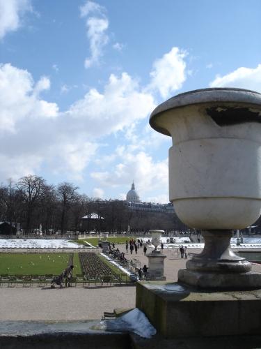 jardin, luxembourg, sénat, paris, parc