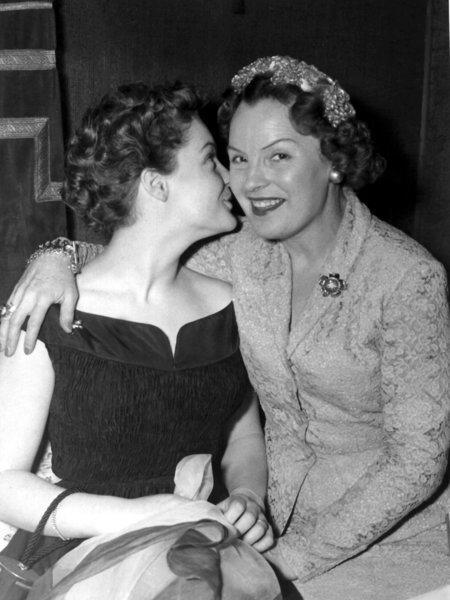 Romy et Magda à Venise en 1957