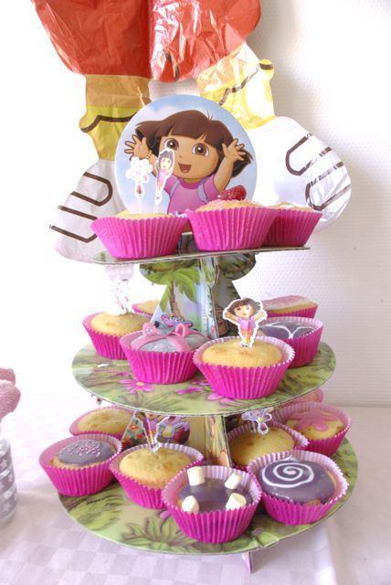 anniversairedeuxansdora-présentoir à cupcakes