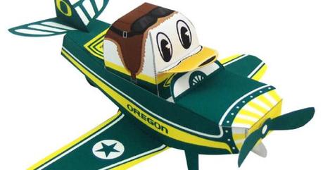 Blog_Paper_Toy_papertoy_Oregon_Duck_Airplane Blog_Paper_Toy_papertoy_Oregon_Duck_Airplane