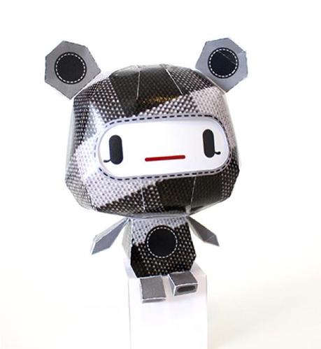 Clyde papertoys de Vicenç Lletí Alarte