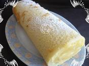 Roulé lemon curd pépites citron