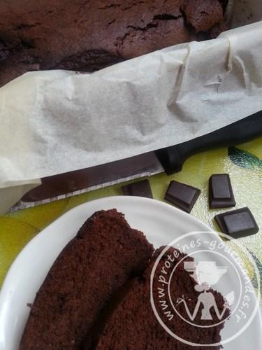 Gâteau au chocolat & courgette {sans beurre/sans gluten/sans lactose}