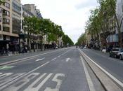 Paris vidé promeneurs