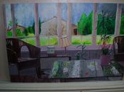 voici voilà chère véranda, peinte 2006. (Admirez mon...