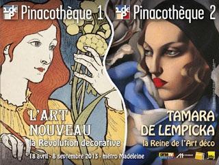 Exposition : L’ Art Nouveau à la Pinacothéque