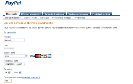 paypal8 Vérifier votre compte Paypal au Maroc et récupérer votre argent