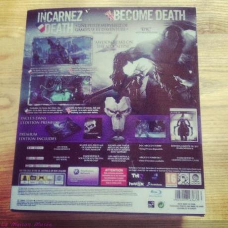 Edition Premium DarkSiders II Arrière Boite