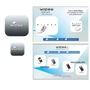 Wiipee Reflex, 2 wiipees pour nettoyer votre smartphone et protéger votre lentille APN