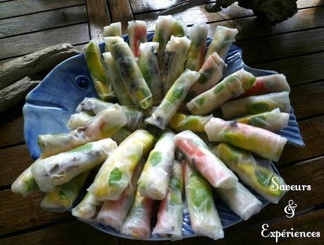 Rouleaux de printemps, à l'avocat!