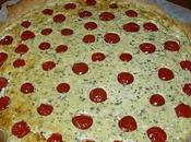 tarte tomates cerise chèvre frais