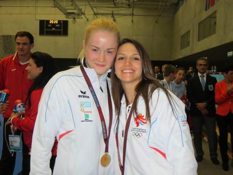 Taylor King et Marie Muller, médailles d'or aux JPEE 2013