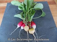 Pommes de terre et radis en marinade