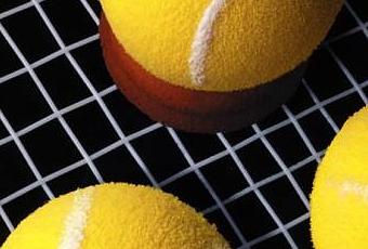 Le gâteau en forme de balle de tennis de Christophe Felder - Paperblog