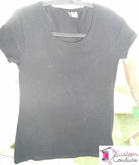 Tee-shirt avant customiation | Kustom Couture